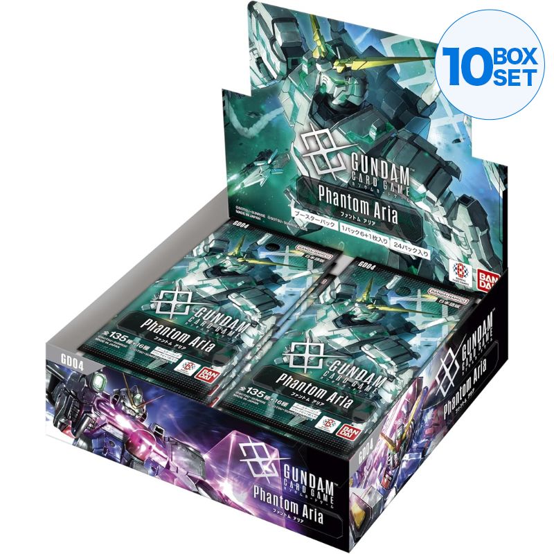 BANDAI Gundam Card Game Phantom Aria GD04 Booster Pack Box TCG