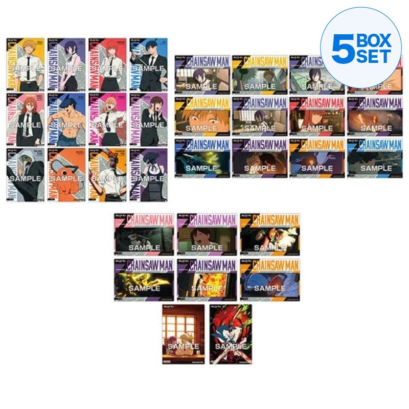 Chainsaw Man Reze Arc Clear Card Collection Gum Regular 16Pack Box TCG Candy Toy