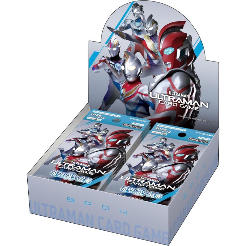 Ultraman Card Game Awakening of Hope and Light BP04 Booster Pack Box TCG JAPAN