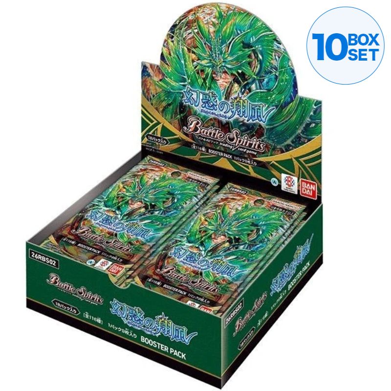 BANDAI Battle Spirits Illusory Soaring Wind 26RBS02 Booster Pack Box TCG JAPAN