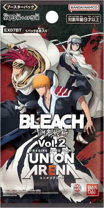 BANDAI Union Arena Bleach Thousand-Year Blood War Vol. 2 Booster Pack Box TCG