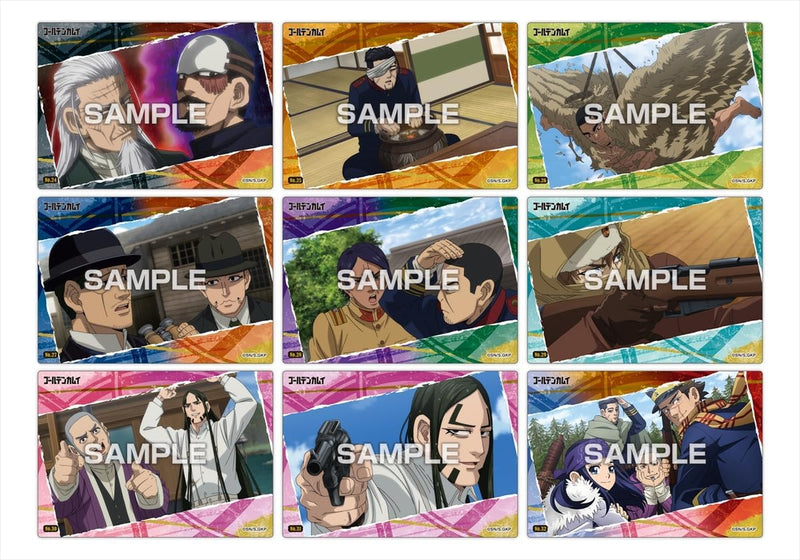 Golden Kamuy Clear Card Collection Gum First Press Limited TCG Candy Toy JAPAN