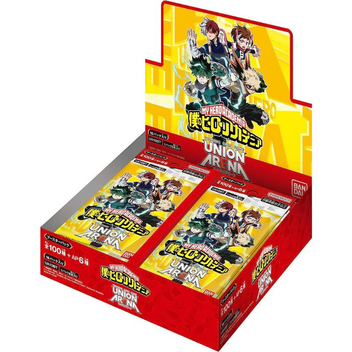 BANDAI UNION ARENA My Hero Academia Booster Pack Box TCG JAPAN OFFICIAL