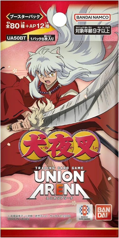 BANDAI Union Arena Inuyasha UA50BT Booster Pack Box TCG JAPAN OFFICIAL