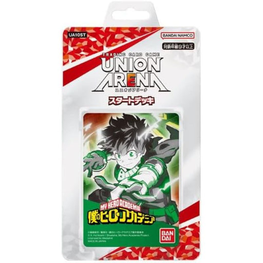 BANDAI UNION ARENA My Hero Academia Starter Deck Pack TCG JAPAN OFFICIAL
