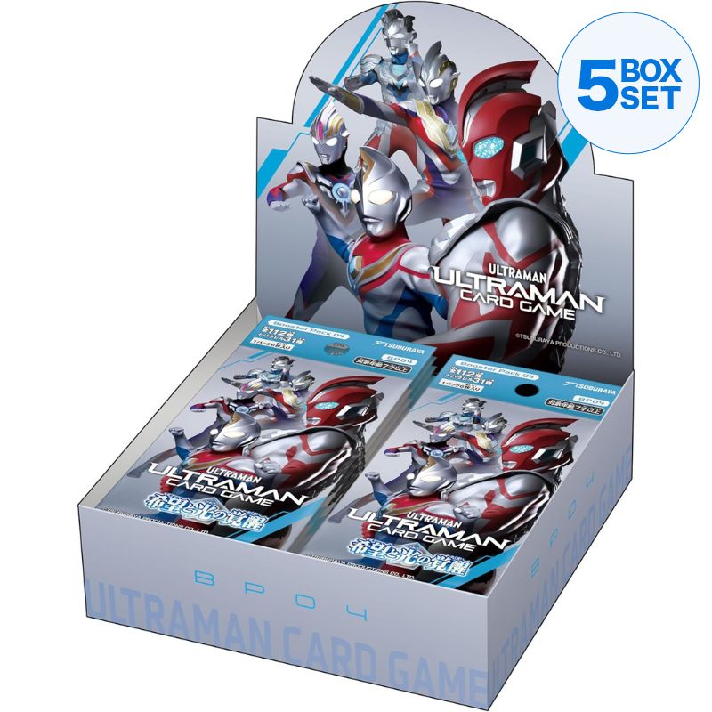 Ultraman Card Game Awakening of Hope and Light BP04 Booster Pack Box TCG JAPAN