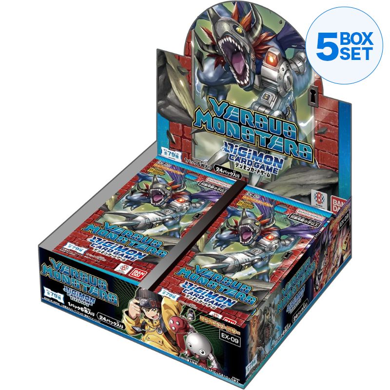 BANDAI Digimon Card Versus Monsters EX-09 Extra Booster Pack Box TCG JAPAN BANDAI Digimon Card Versus Monsters EX-09 Extra Booster Pack Box TCG JAPAN