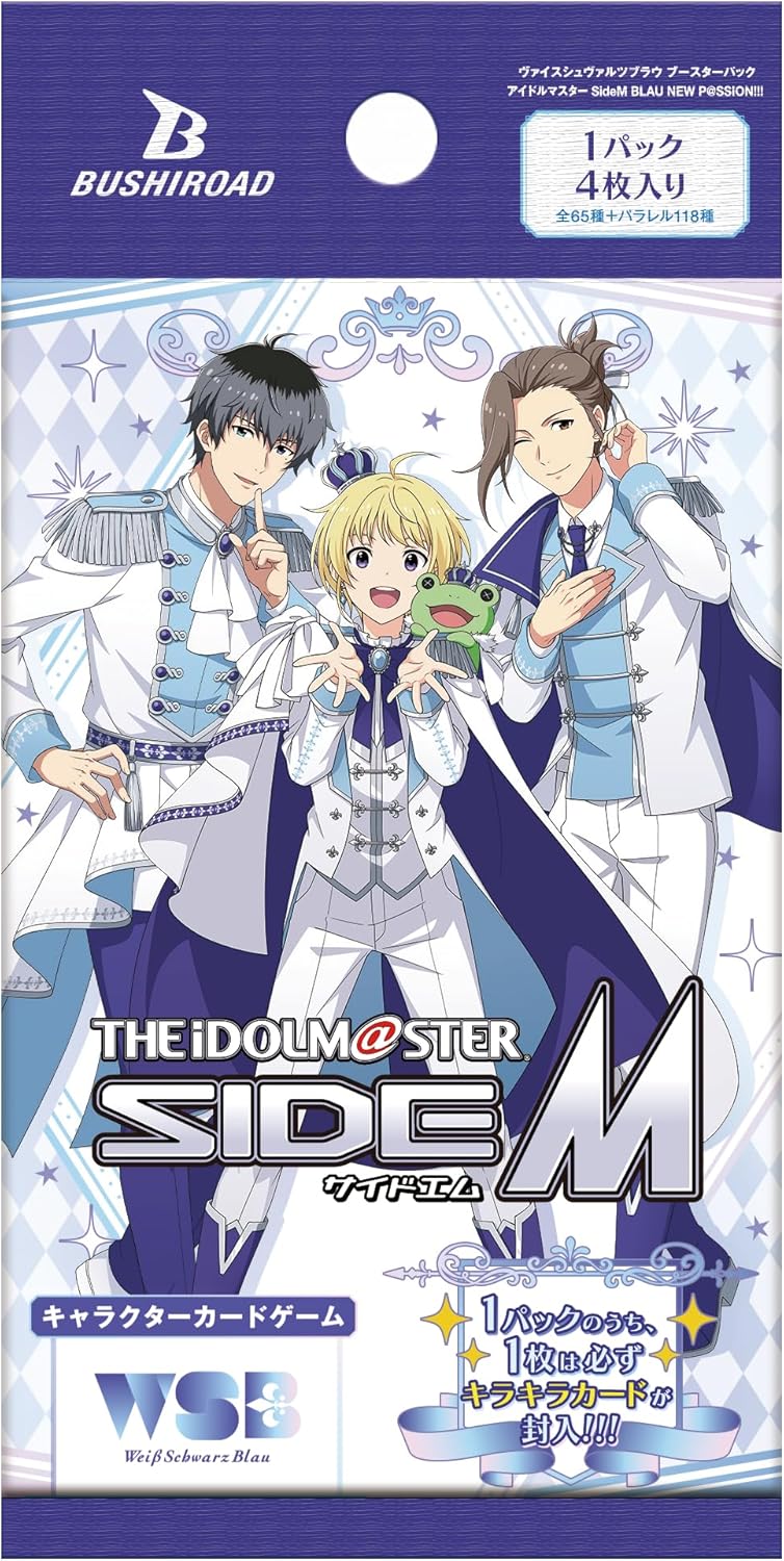 Weiss Schwarz Blau THE IDOLM@STER SideM BLAU NEW P@SSION!!! Booster-Box-TCG