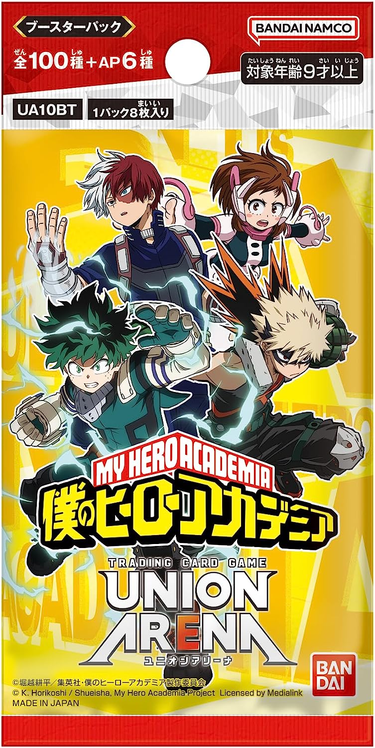 BANDAI UNION ARENA My Hero Academia Booster Pack Box TCG JAPAN OFFICIAL
