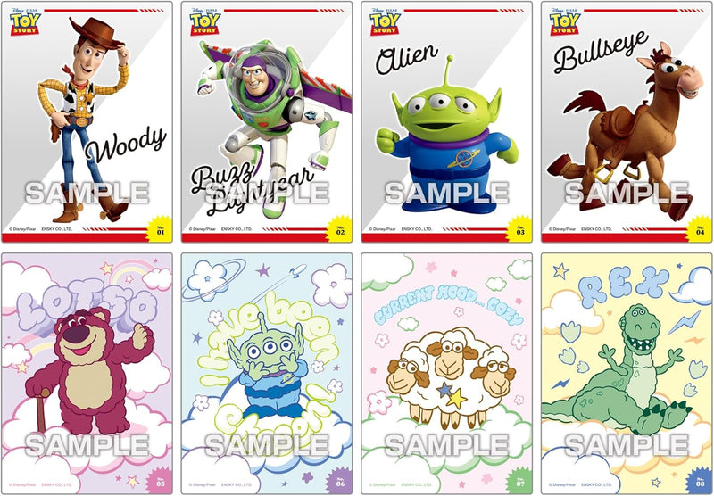 TOY STORY Clear Card Collection Gum First Press Limited TCG Candy Toy JAPAN