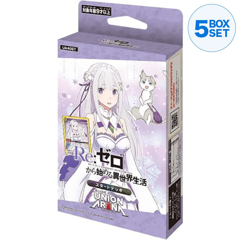 Union Arena Re:Zero Starting Life in Another World Starter Deck UA40ST TCG JAPAN