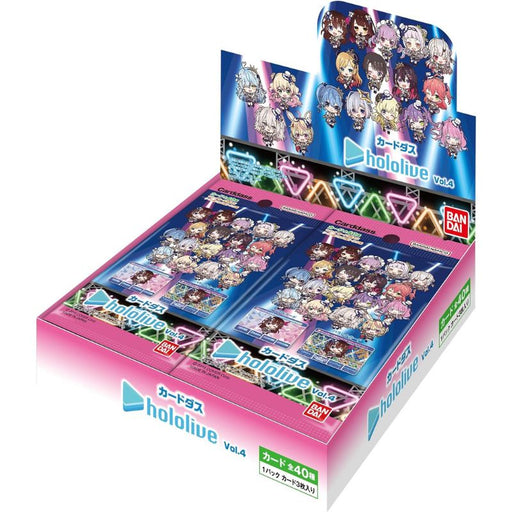 BANDAI Hololive Carddass Vol.4 Booster Pack Box TCG JAPAN OFFICIAL