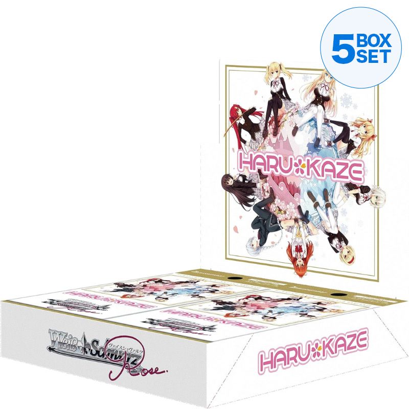 Weiss Schwarz Rose Harukaze Booster Pack Box TCG JAPAN OFFICIAL