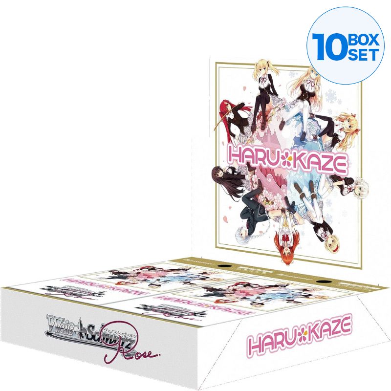 Weiss Schwarz Rose Harukaze Booster Pack Box TCG JAPAN OFFICIAL