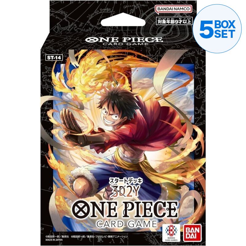Bandai One Piece Card Game 3D2Y Starter Deck ST-14 TCG Japan ufficiale