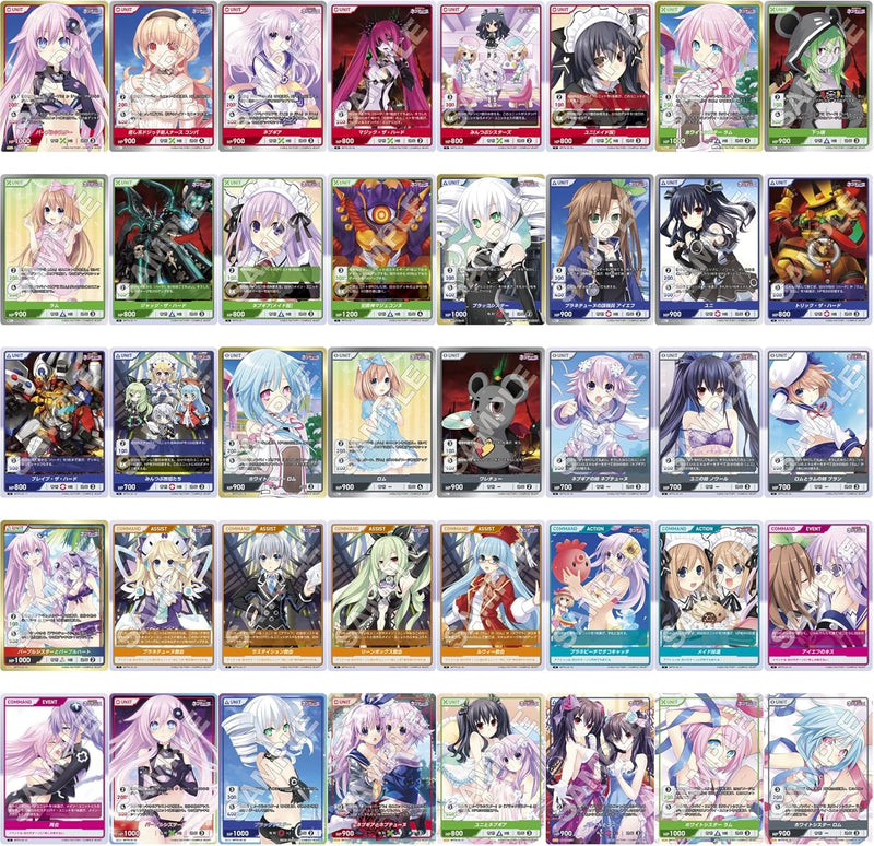 Divine Cross Hyperdimension Neptunia Vol.2 Booster Pack Box TCG JAPAN OFFICIAL