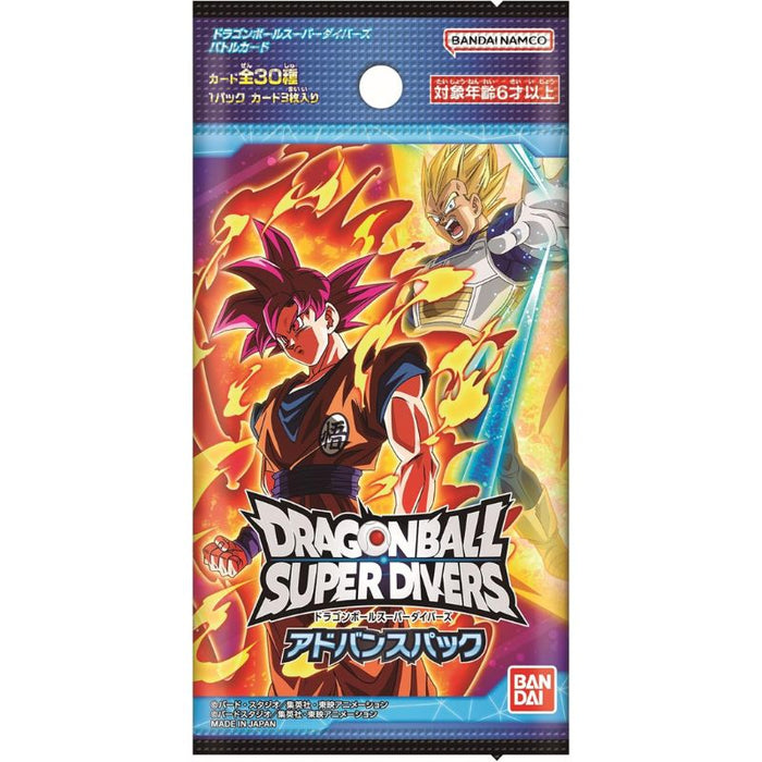 BANDAI Dragon Ball Super Divers Advance Booster Pack Box TCG JAPAN OFFICIAL