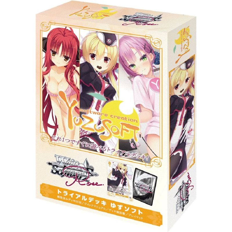 Weiss Schwarz Rose Yuzu Soft Trial Deck TCG JAPAN OFFICIAL