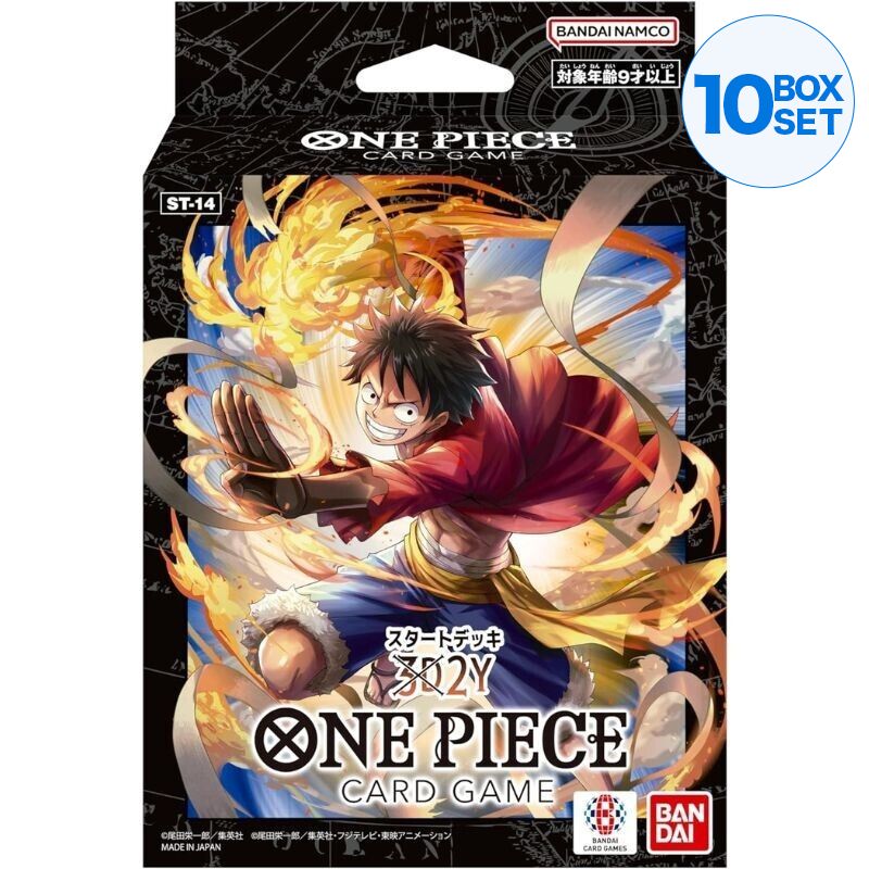 Bandai One Piece Card Game 3D2Y Starter Deck ST-14 TCG Japan ufficiale