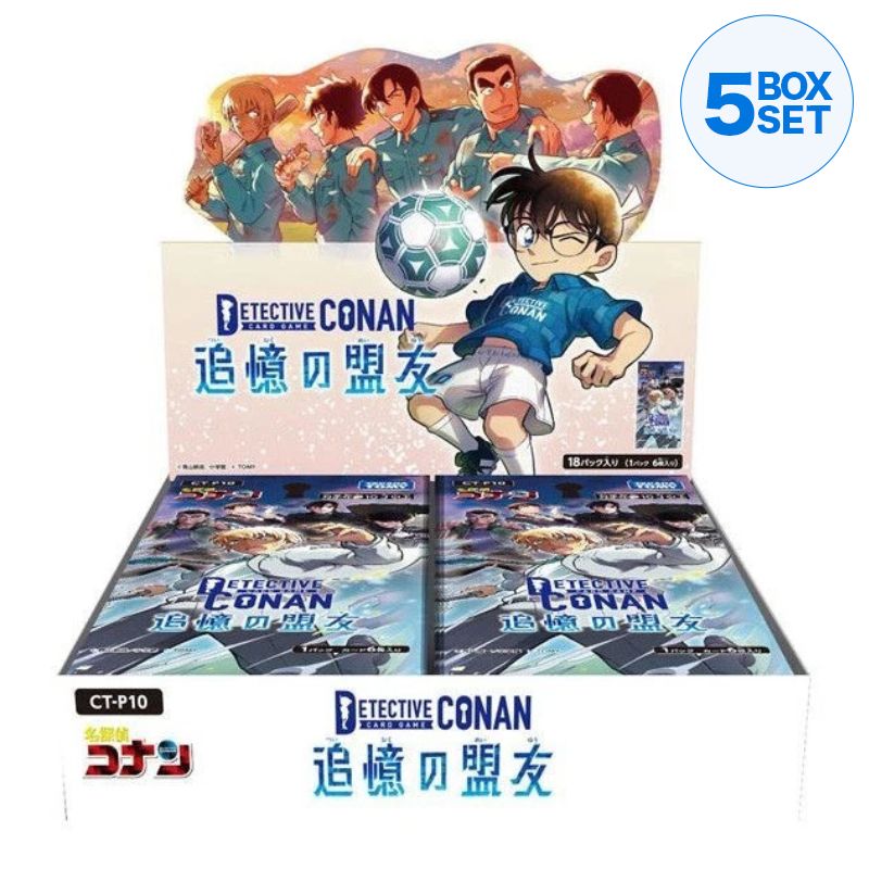 Detective Conan Allies of Remembrance CT-P10 Booster Pack Box TCG JAPAN OFFICIAL