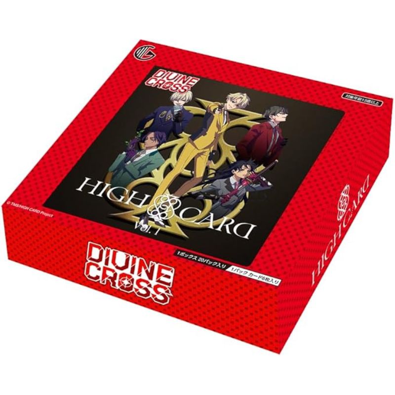 Divine Cross HIGH CARD Vol. 1 Booster Pack Box TCG JAPAN OFFICIAL