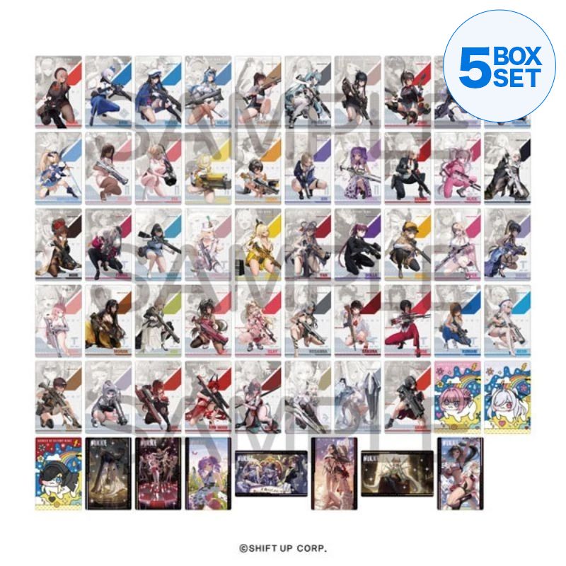 Göttin des Sieges Nikke Gun Girl Metal Card Collection Vol.3 Booster Box TCG