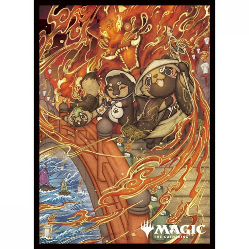 Ensky Magic The Gathering Sleeve MTGS-398 Secrets of Strixhaven Pyretic Ritual