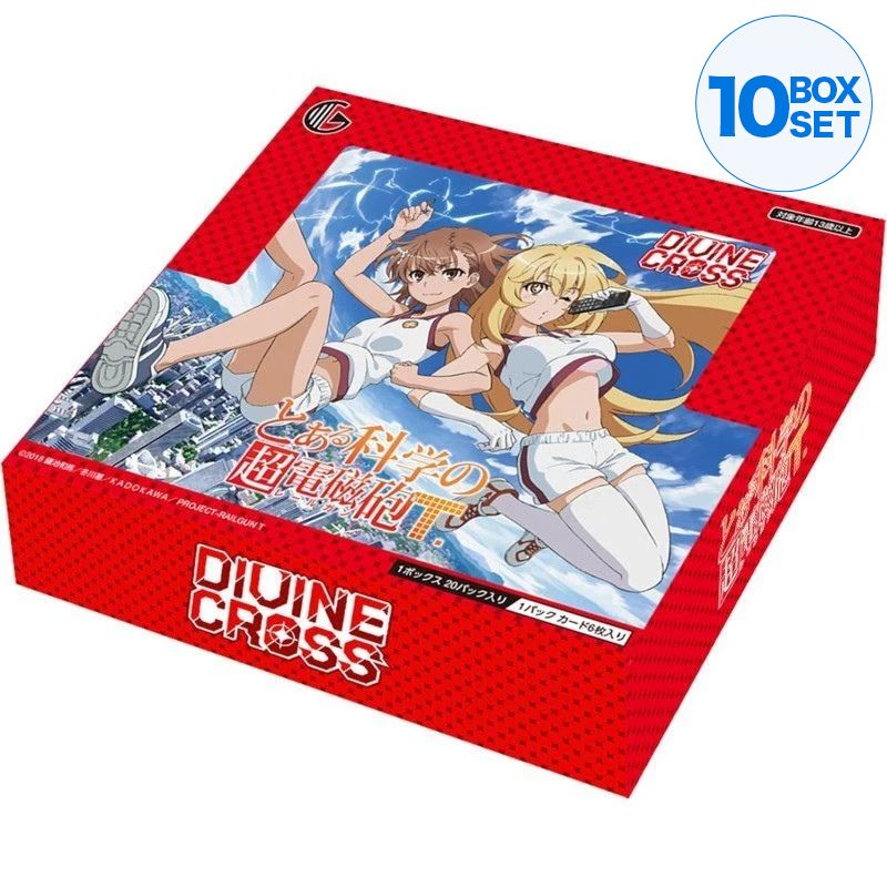 Divine Cross A Certain Scientific Railgun T Booster Pack Box TCG JAPAN OFFICIAL