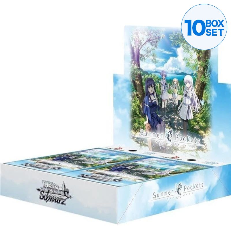 新品未開封 3BOXセット ヴァイスシュヴァルツ Summer Pockets Weiss Schwarz Summer Pockets Booster Pack Box TCG JAPAN OFFICIAL