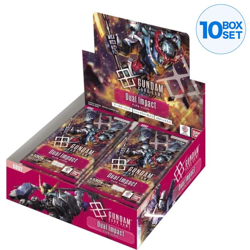 BANDAI Gundam Card Game Dual Impact GD02 Booster Pack Box TCG JAPAN OFFICIAL