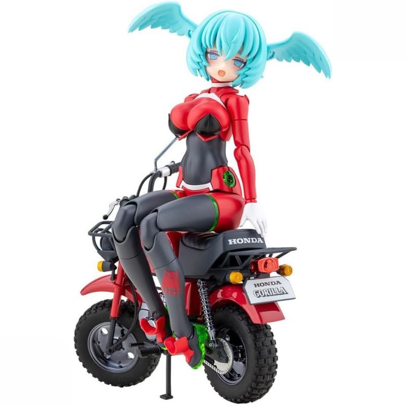 Kotobukiya Megami Device PUNI MOFU Racing Xiao with Honda Z50J Gorilla Model kit