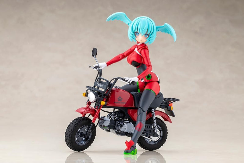 Kotobukiya Megami Device PUNI MOFU Racing Xiao with Honda Z50J Gorilla Model kit