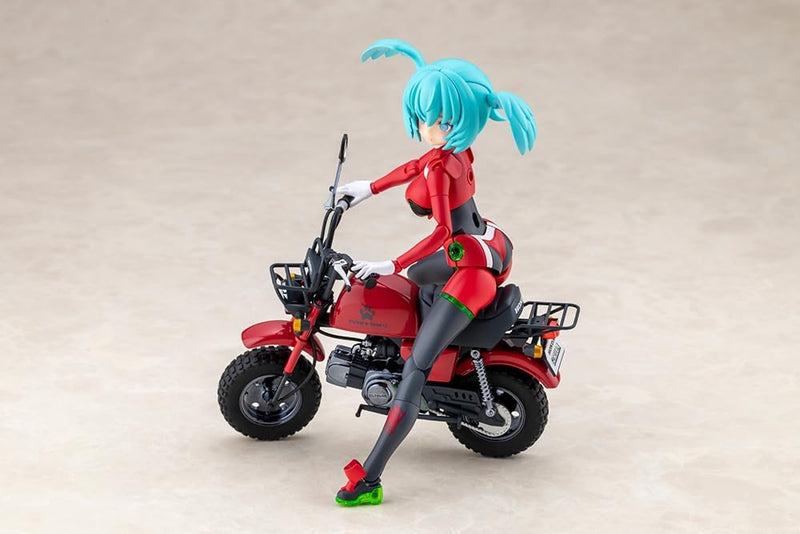 Kotobukiya Megami Device PUNI MOFU Racing Xiao with Honda Z50J Gorilla Model kit