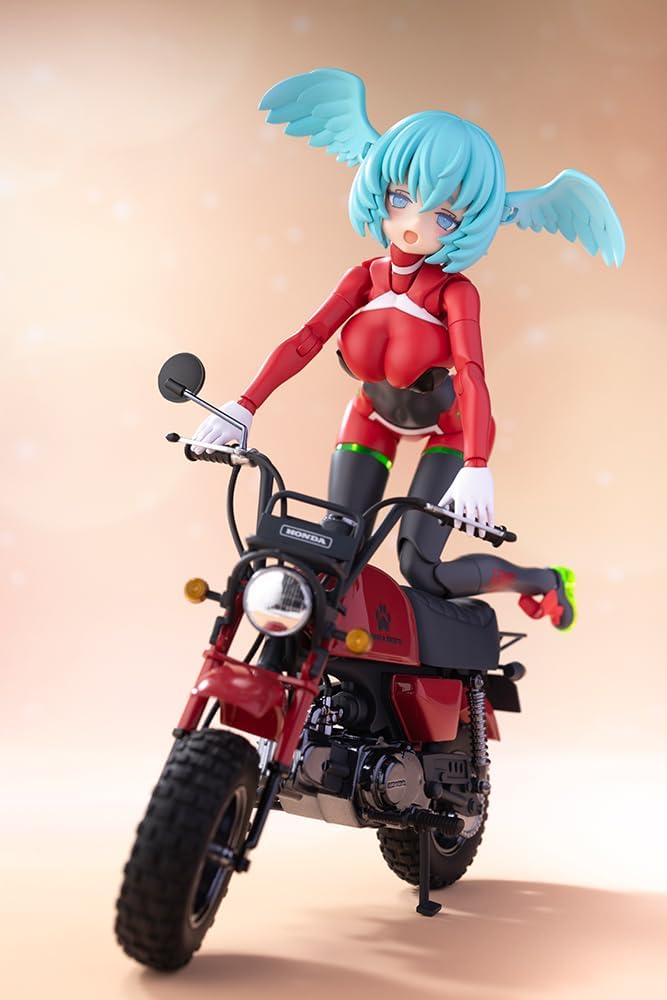 Kotobukiya Megami Device PUNI MOFU Racing Xiao with Honda Z50J Gorilla Model kit