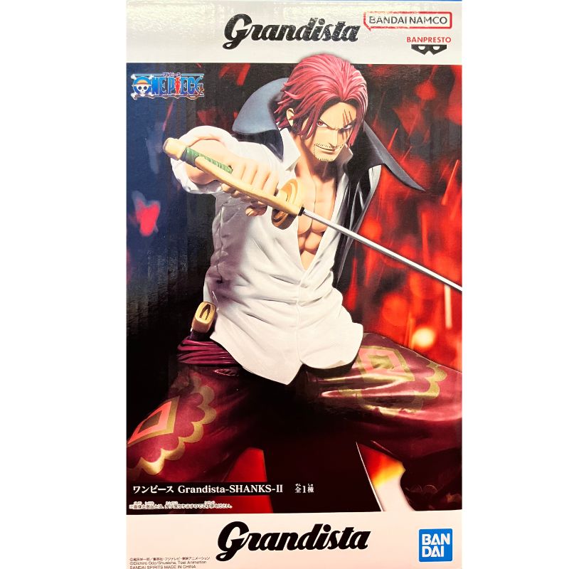 Banpresto Grandista One Piece Shanks II Figure JAPAN OFFICIAL