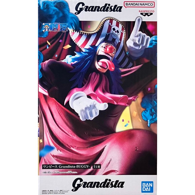 Banpresto Grandista One Piece Buggy Figure JAPAN OFFICIAL