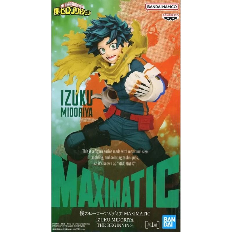 Banpresto Maximatic My Hero Academia Izuku Midoriya The Beginning Figure JAPAN
