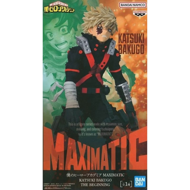 Banpresto Maximatic My Hero Academia Katsuki Bakugo The Beginning Figure JAPAN
