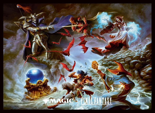 Magic The Gathering FF Sleeve MFS-82 Scene Box Art Garland at the Chaos Shrine