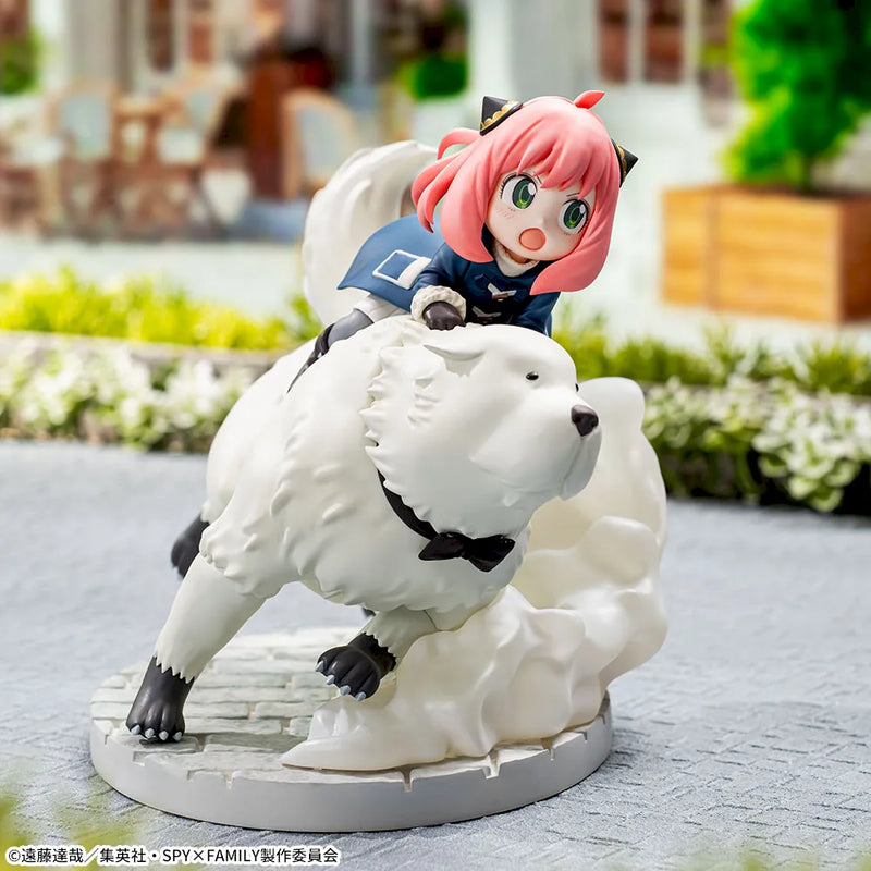 SEGA Luminasta SPY x FAMILY Anya & Bond Mission Extend Figure JAPAN OFFICIAL