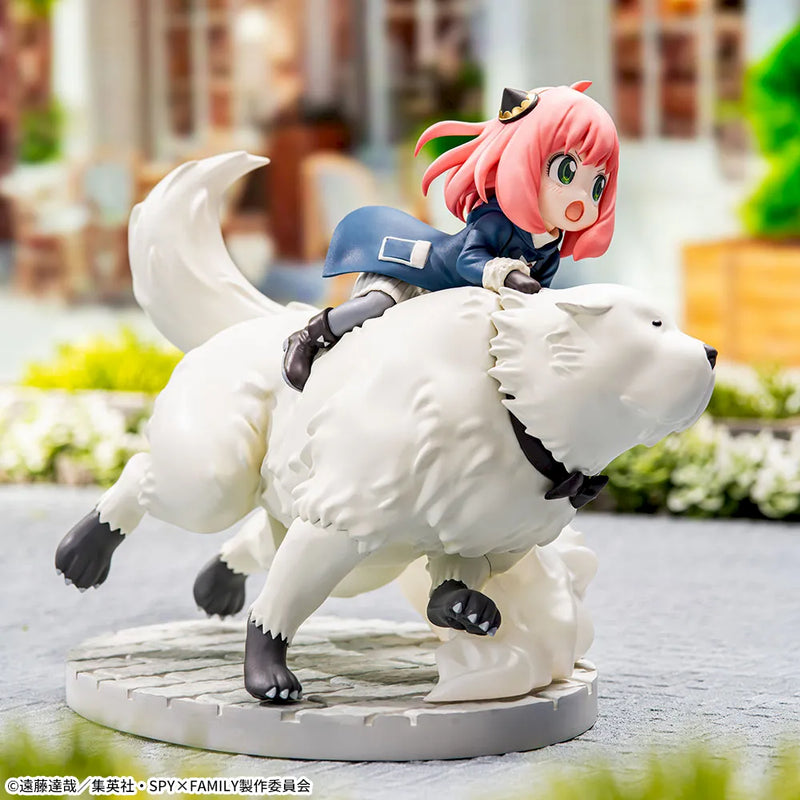 SEGA Luminasta SPY x FAMILY Anya & Bond Mission Extend Figure JAPAN OFFICIAL