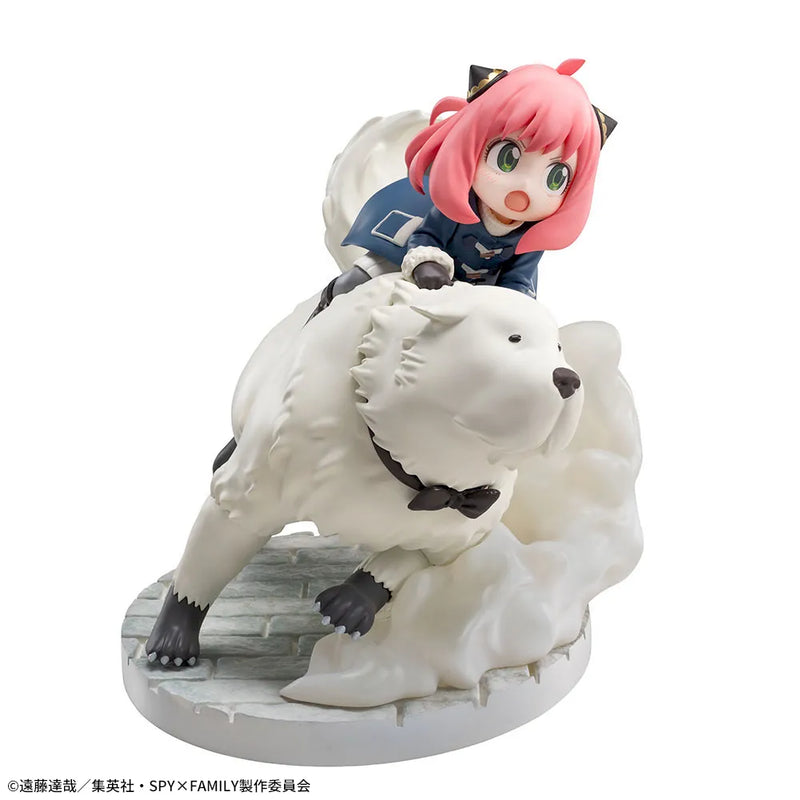 SEGA Luminasta SPY x FAMILY Anya & Bond Mission Extend Figure JAPAN OFFICIAL