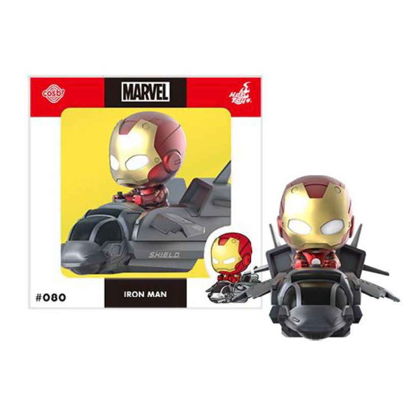 Hot Toys Cosbi Marvel Collection 080 Iron Man Vehicle Series Figure JAPAN