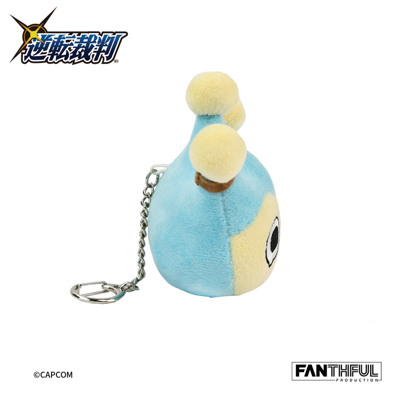 FANTHFUL Ace Attorney Series Blue Badger FPPH008AA Chaveiro de pelúcia JAPÃO OFICIAL