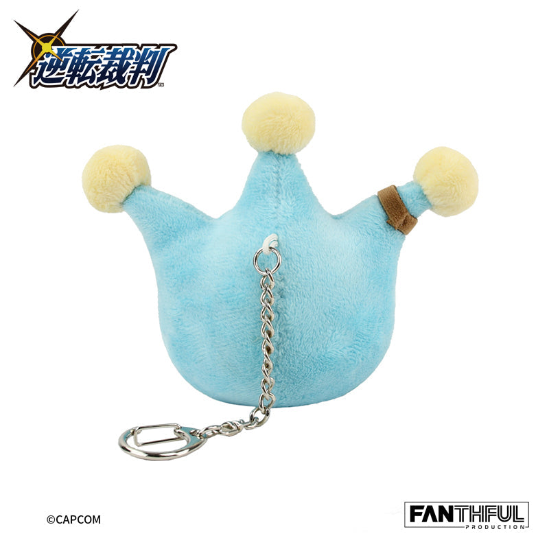 FANTHFUL Ace Attorney Series Blue Badger FPPH008AA Chaveiro de pelúcia JAPÃO OFICIAL