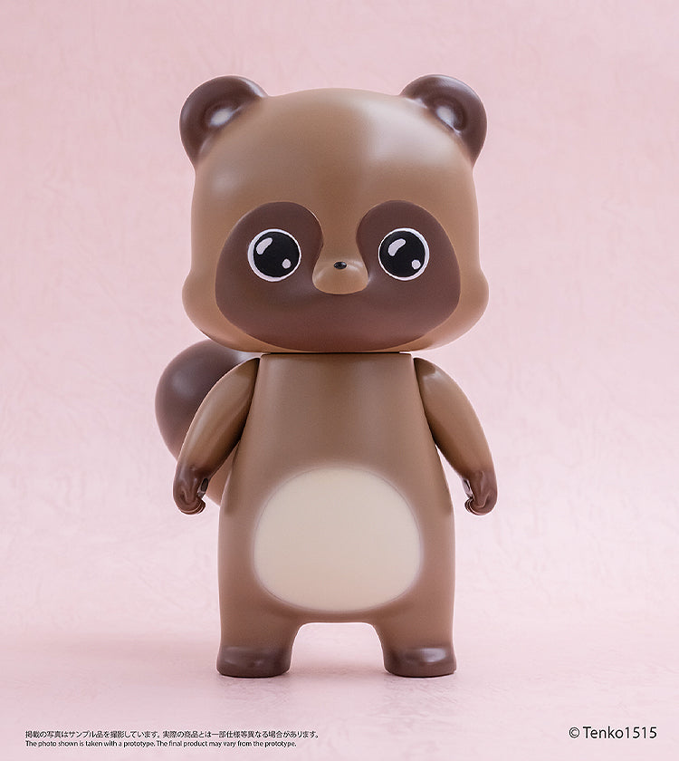 Ember Toys Chibi Creature Little Fox with Two Tails Ponkichi Soft Vinyl Figure