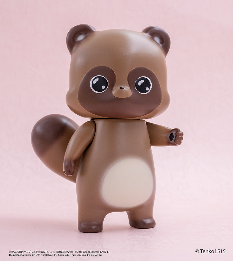 Ember Toys Chibi Creature Little Fox with Two Tails Ponkichi Soft Vinyl Figure