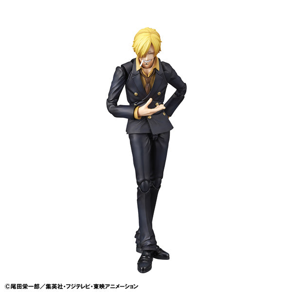MegaHouse Variable Action Heroes ONE PIECE Sanji Action Figure UFFICIALE GIAPPONE