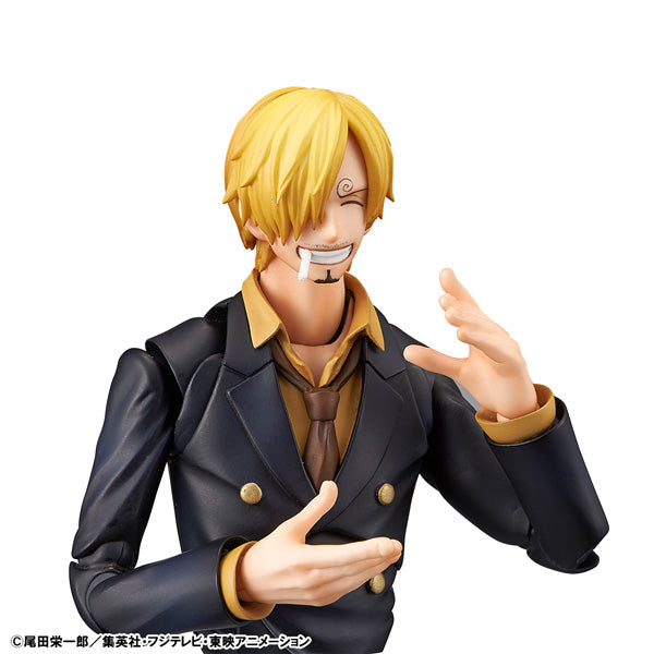 MegaHouse Variable Action Heroes ONE PIECE Sanji Action Figure UFFICIALE GIAPPONE