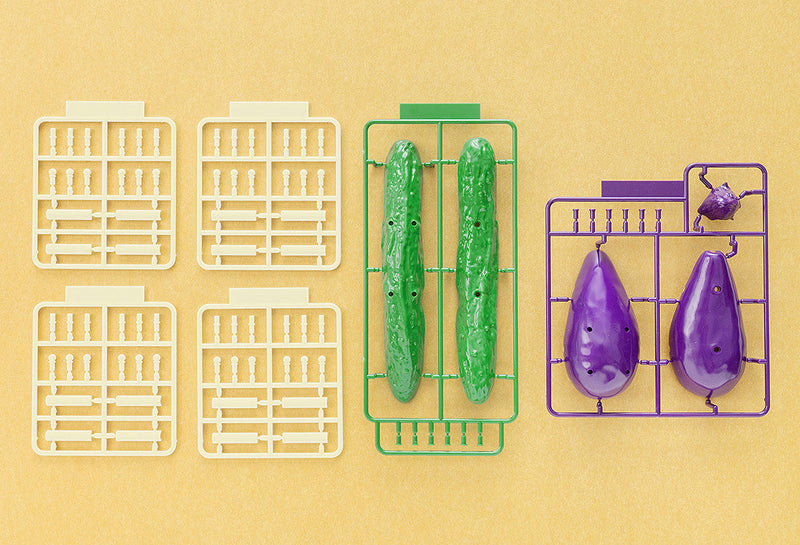 StudioSYUTO Shoryo Uma Modèle en plastique Concombre et Aubergine 1/1 Kit Japon